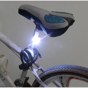 2個セット前照灯自転車シリコン簡易装着2LED...の詳細画像5