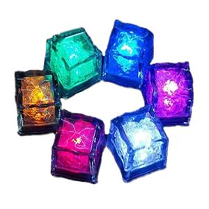 アイスライト キューブアイス キューブライト 光る氷 LED センサーライト 12個セット 7色に光る 防水