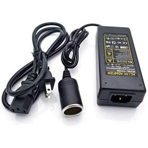 12V5A AC-DC電源変換アダプター カー用品 車載電器 シガーソケット 最大出力60W 電圧変換器 家庭用コンセントからシガーソケットに変換｜KK雑貨