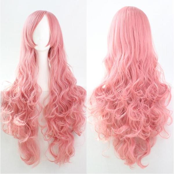 ウィッグロング フルウィッグ かつら  高品質自然風 原宿系姫髪ロリータ 耐熱水洗可能 ネット付 8...