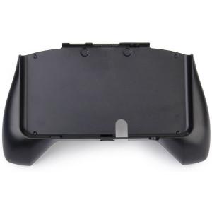 NEW 3DS LL用ハンドグリップコントローラーのハンドルホルダー 保護 黒