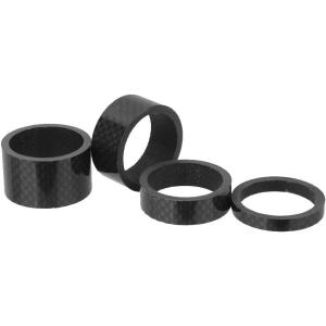 カーボン ファイバー スペーサー バイク MTB 自転車 ヘッドセット ステム ワッシャー 5/10/15/20MM ４個