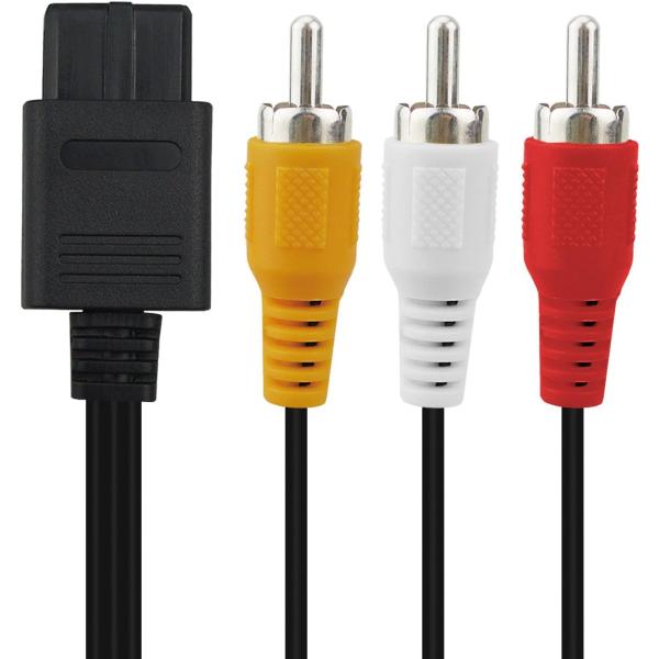 ステレオAVケーブル スーパーファミコン/N64/ゲームキューブ/NGC/スーパーファミコン/SNE...