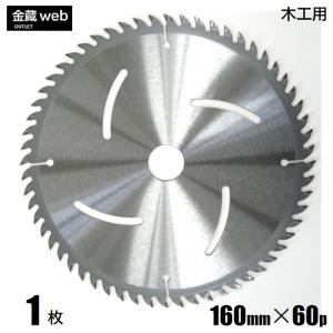 木工用チップソー 160mm×60P アウトレット (1枚) 丸ノコ 造作用 一般木材 合板 電気丸ノコ 充電式丸ノコ 丸鋸 替刃