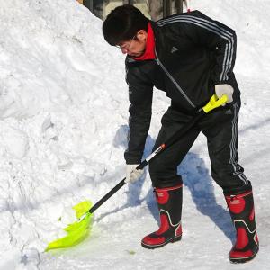 金象 ポリカ雪かき 握り付 雪ハネ 除雪作業 ...の詳細画像4