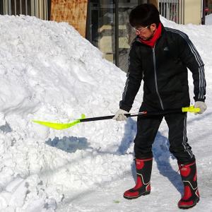 金象 ポリカ雪かき 握り付 雪ハネ 除雪作業 ...の詳細画像5