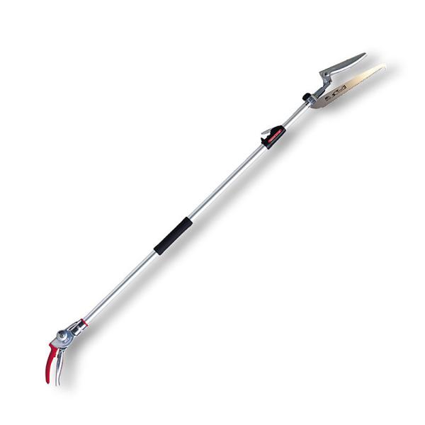 アルス 伸縮式高枝鋏ズームチョキチルトR 刈込タイプ ショート2.1 190ZTR-2.1-3D 高...