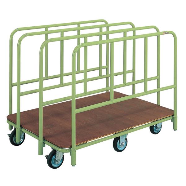 サカエ ボード台車 ガイド仕様 RT-1280L (211755) グリーン