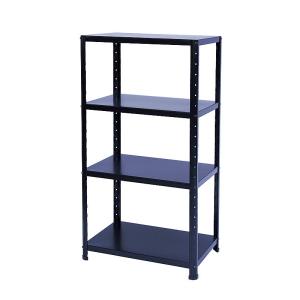 スチールラック 幅60×奥行30×高さ120cm 4段 耐荷重70kg/段 BCフック