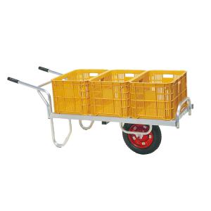 昭和ブリッジ アルミ1輪車 OW-P 運搬 台車 一輪車 アルミ