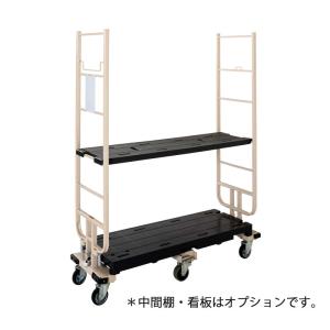 東証上場の安心企業】SH-29CR-B ○金沢車輌 6輪カートラック フット 