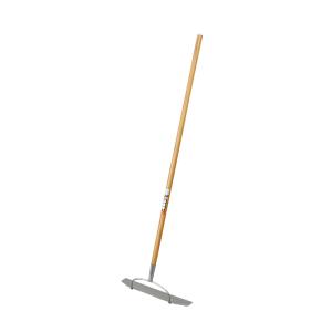 金象PRO PROLINE スチールマルチ板レーキ 幅36×全長147cm [砕石ならし