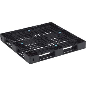 プラスチクパレット 三甲（サンコー） プラスチックパレット 片面4方差し D4-1111-17