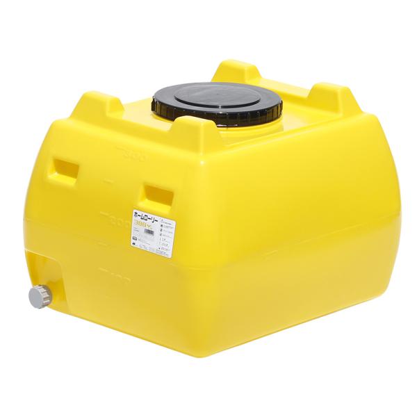 スイコー ホームローリータンク HLT-300 容量300L イエロー ローリータンク コンパクトタ...