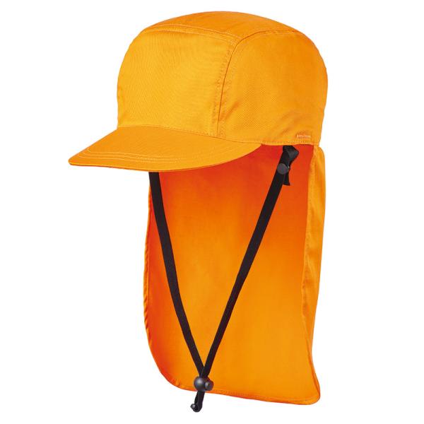 IZANO CAP2 防炎タイプ S/M 49~56cm オレンジ 防災用キャップ DICプラスチッ...