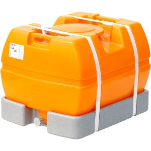 貯水タンク-ローリータンク スイコー スカット２００（オレンジ） 大型・重量商品  個人宅配送不可｜kinzohonpo
