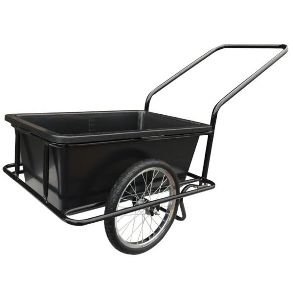 マツモト ミニリヤカー TC2025 小型リヤカー バケット樹脂 運搬車 2輪