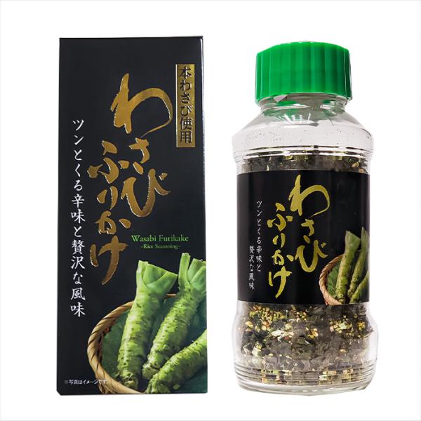 【本わさび使用】わさびふりかけ(瓶) 72g ワサビ ふりかけ ご飯のお供 おにぎり お弁当 山葵 ...