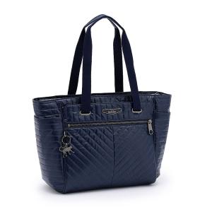 キプリング公式 トートバッグ ORINTHIA(Shiny Blue) K14340U10　沖縄以外送料無料
