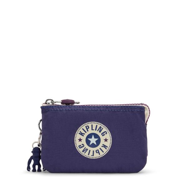 キプリング 公式 ポーチ CREATIVITY S(Galaxy Blue Bl) クリエイティビテ...