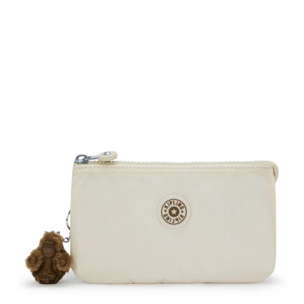 キプリング 公式 ポーチ CREATIVITY L(Soft Sand) クリエイティビティエル(ソ...