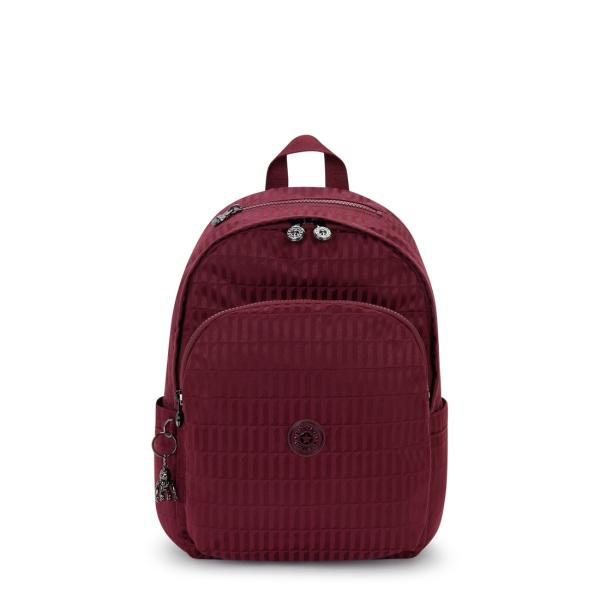 キプリング 公式 リュック バックパック DELIA(Maroon Tile Jq) デリア(マルー...