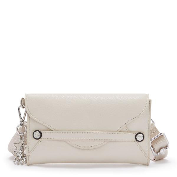 キプリング 公式 サイフ LELIO(Ivory Cloud Fl) レリオ(アイボリークラウドFL...