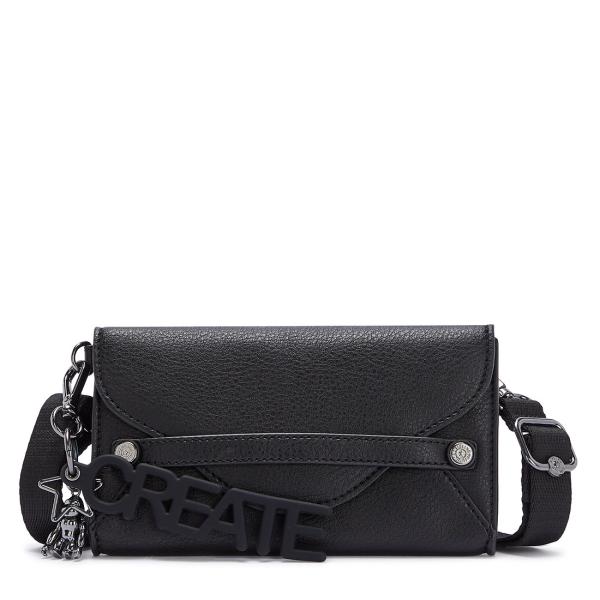 キプリング 公式 サイフ LELIO(Black Vl Bl) レリオ(ブラックVLブロック) KI...