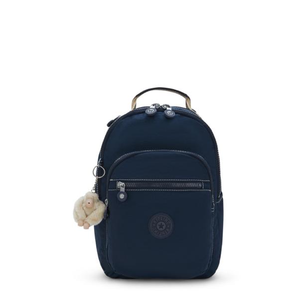 キプリング 公式 リュック バックパック SEOUL S(Blue Bleu S Web) ソウルエ...