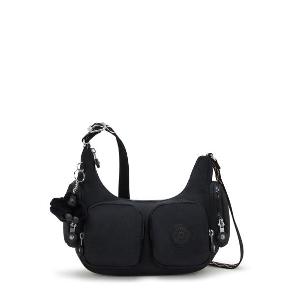 キプリング 公式 ショルダーバッグ RIKKA S(Black Cross Web) リッカエス(ブ...