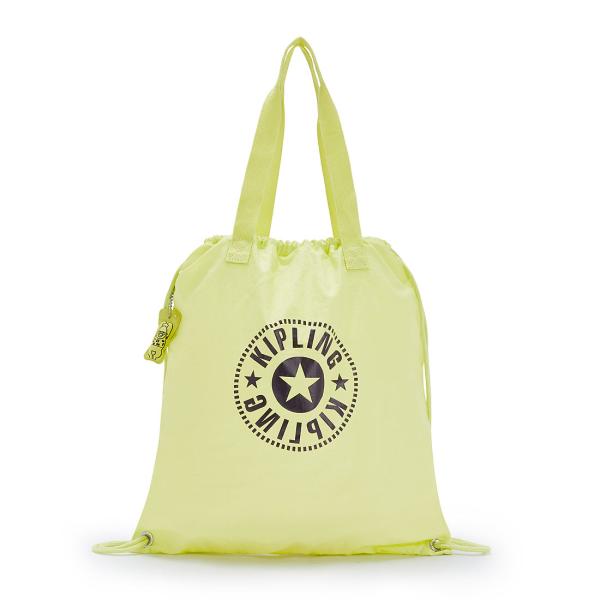 キプリング 公式 トートバッグ DRAWPACK(Lime Green) ドローパック(ライムグリー...