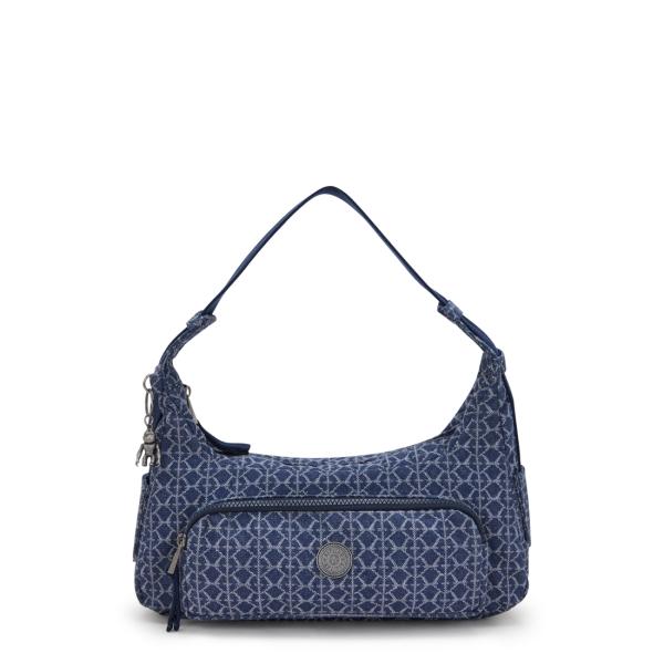 キプリング 公式 ショルダーバッグ KARIS S(Signature Denim) カリスエス(シ...