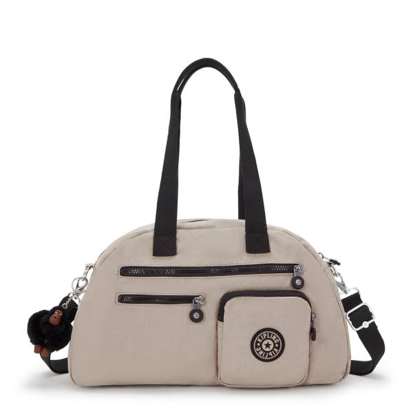 キプリング 公式 ボストンバッグ LOGANE(Endless Taupe) ロガーヌ(エンドレスト...