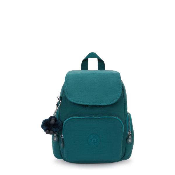 キプリング 公式 リュック バックパック CITY ZIP MINI(Tailored Green)...