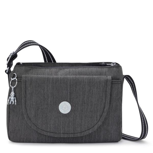 キプリング 公式 ショルダーバッグ KARLI(Denim Stone) カーリ(デニムストーン) ...