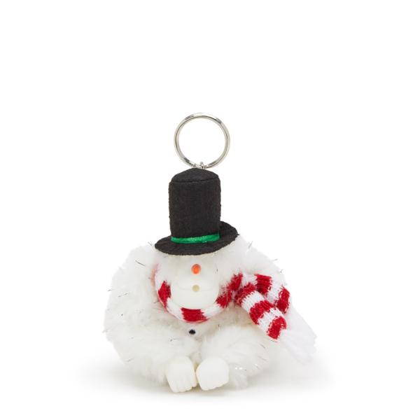 キプリング 公式 アクセサリー SNOWMAN MONKEY(Snowman White) スノーマ...