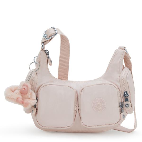 キプリング 公式 ショルダーバッグ RIKKA MINI(Pink Shine) リッカミニ(ピンク...