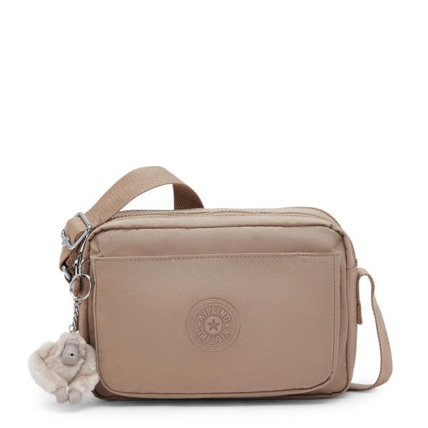 キプリング 公式 ショルダーバッグ ABANU M(Tan Beige) アバヌエム(タンベージュ)...