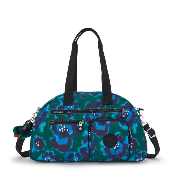 キプリング 公式 ボストンバッグ LOGANE(Dreamy Flower) ロガーヌ(ドリーミーフ...