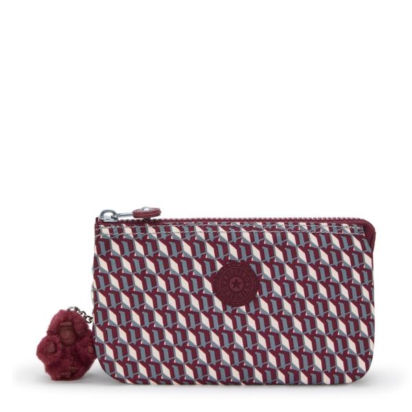 キプリング 公式 ポーチ CREATIVITY L(3DK Wine) クリエイティビティエル(3D...