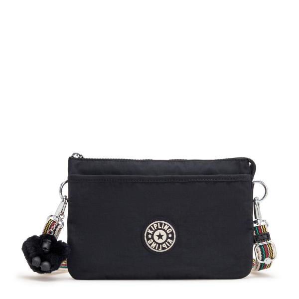 キプリング 公式 ショルダーバッグ RIRI(Black Stripe WF) リリ(ブラックストラ...