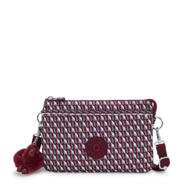 キプリング 公式 ショルダーバッグ RIRI(3DK Wine) リリ(3D K ワイン) KI77...