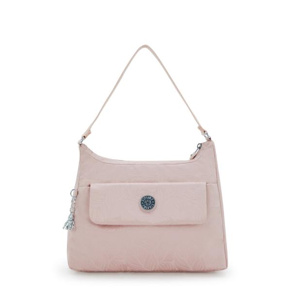 キプリング 公式 ショルダーバッグ SKARLET(Leaf Jq Pink) スカーレット(リーフ...