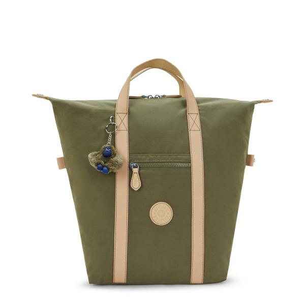 キプリング 公式 リュック バックパック NEW ART BACKPACK(Cotton Khaki...
