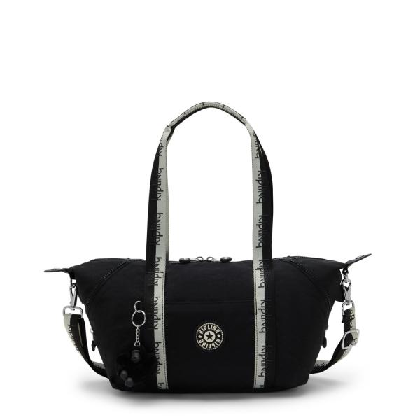 キプリング 公式 ボストンバッグ ART BAGUETTE(Noir BW Kipling) アート...