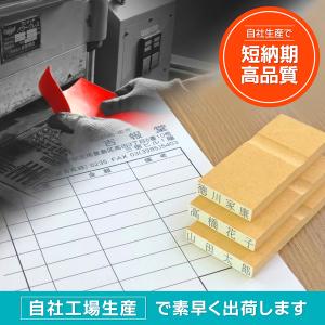 送料無料 ゴム印 1行印 オーダー 5×5~1...の詳細画像4