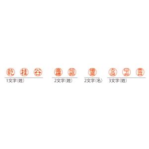 サンビー クイック6ネーム印 6ミリ丸訂正印 ...の詳細画像2