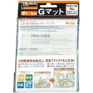 TRUSCO(トラスコ) 耐震・防振・防音Gマット 200×200mm 透明 TR-GM200-TM｜kirakira-cyura-shop2