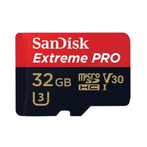32GB SanDisk サンディスク Extreme Pro microSDHCカード UHS-I U3 V30対応 633倍速 R:95｜kirakira-cyura-shop2