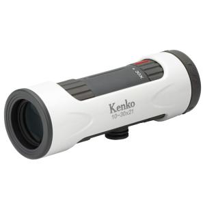 Kenko 単眼鏡 ウルトラビューI 10~30×21 10~30倍 21mm口径 ズーム式 ホワイト 429068｜kirakira-cyura-shop2